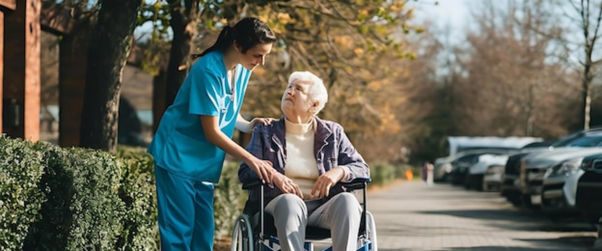 What is a place where old people are being taken care of?