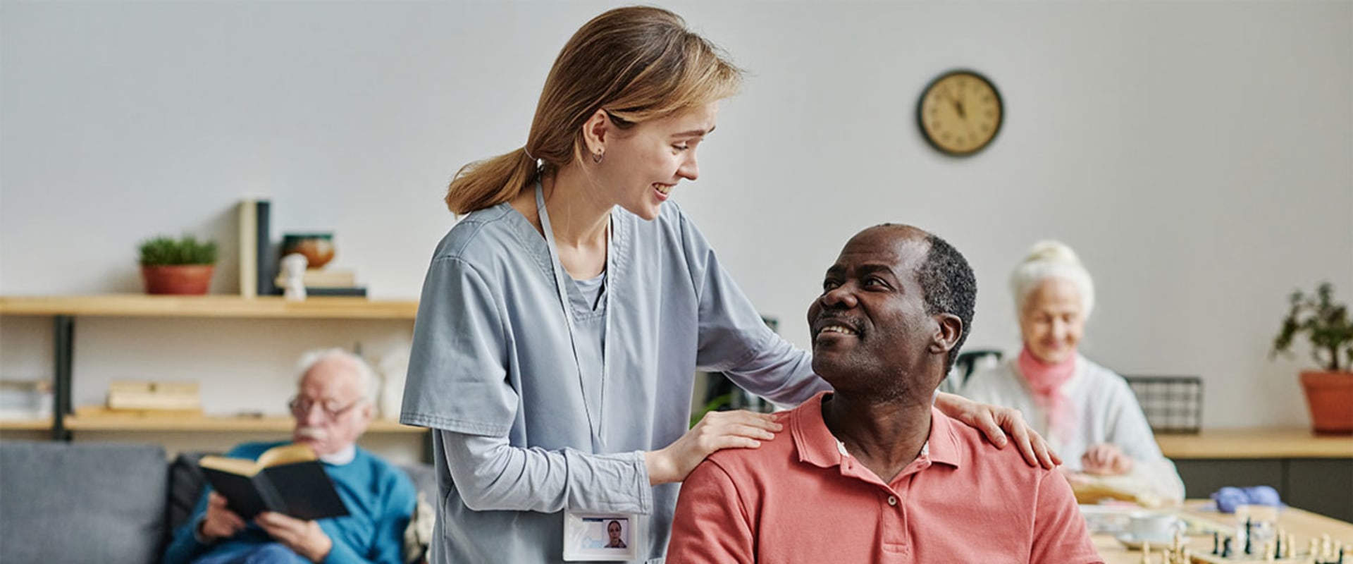 Where do most older people need to receive that care?