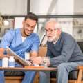 Where do most older people who need care receive that care?
