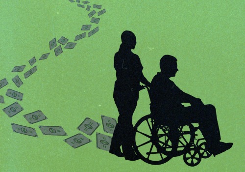 What happens to people who can't afford long-term care?