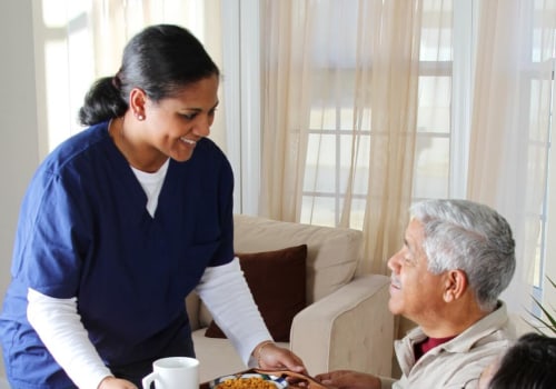 How many patients per day in home health?